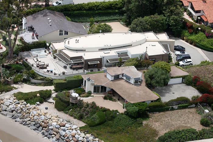 La mansión de Kevin Costner en Carpinteria, California, cuyo valor estimado es de 131 millones de euros.