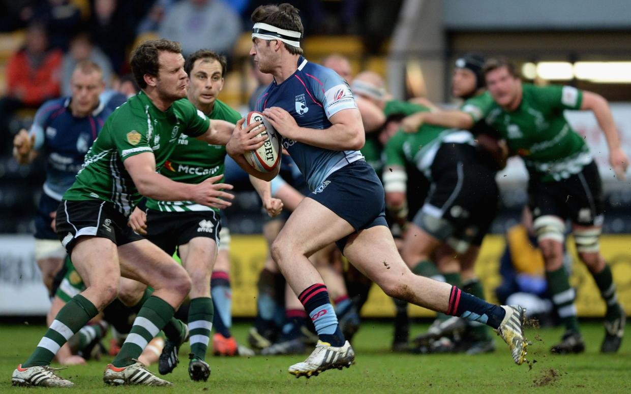Mark Atkinson, once of Bedford Blues, made his England debut this autumn - GETTY IMAGES