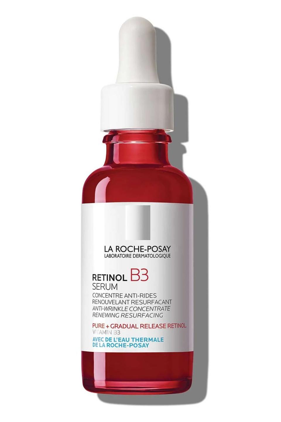 7) La Roche-Posay Retinol Face Serum with Vitamin B3