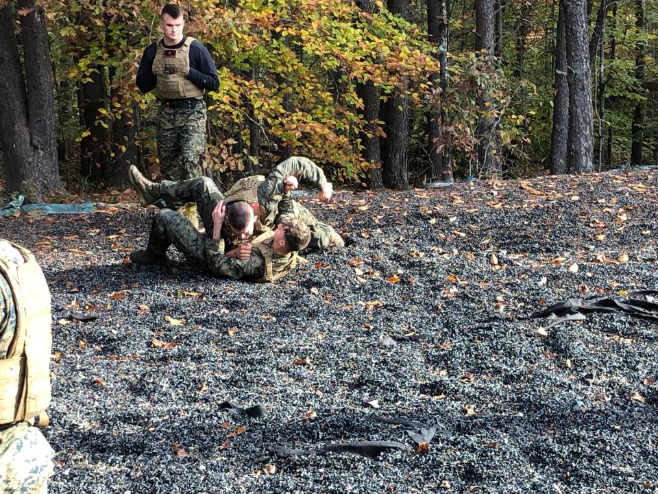 Marine martial arts at Quantico