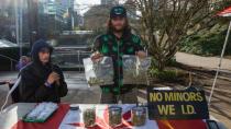 Pop-up pot stalls causing concern in Vancouver