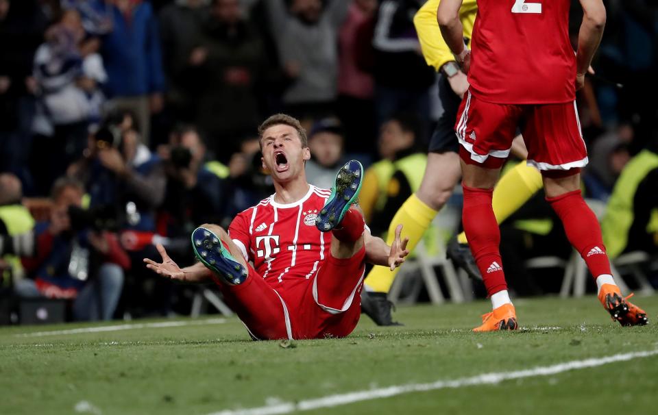 Thomas Müller blieb ohne Torerfolg gegen Real Madrid. (Bild: Getty Images)