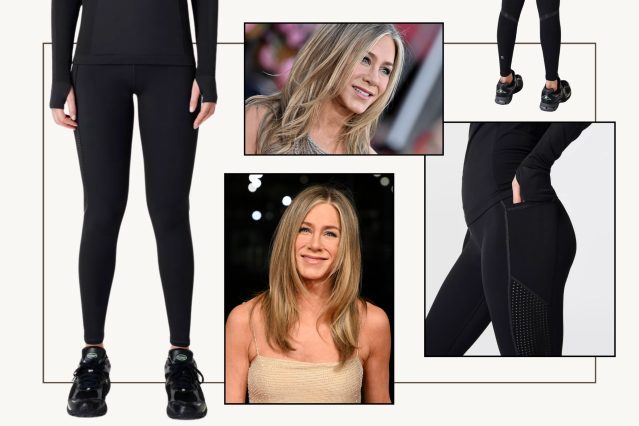 Jennifer Aniston's 'staple' Sweaty Betty leggings are $63 off