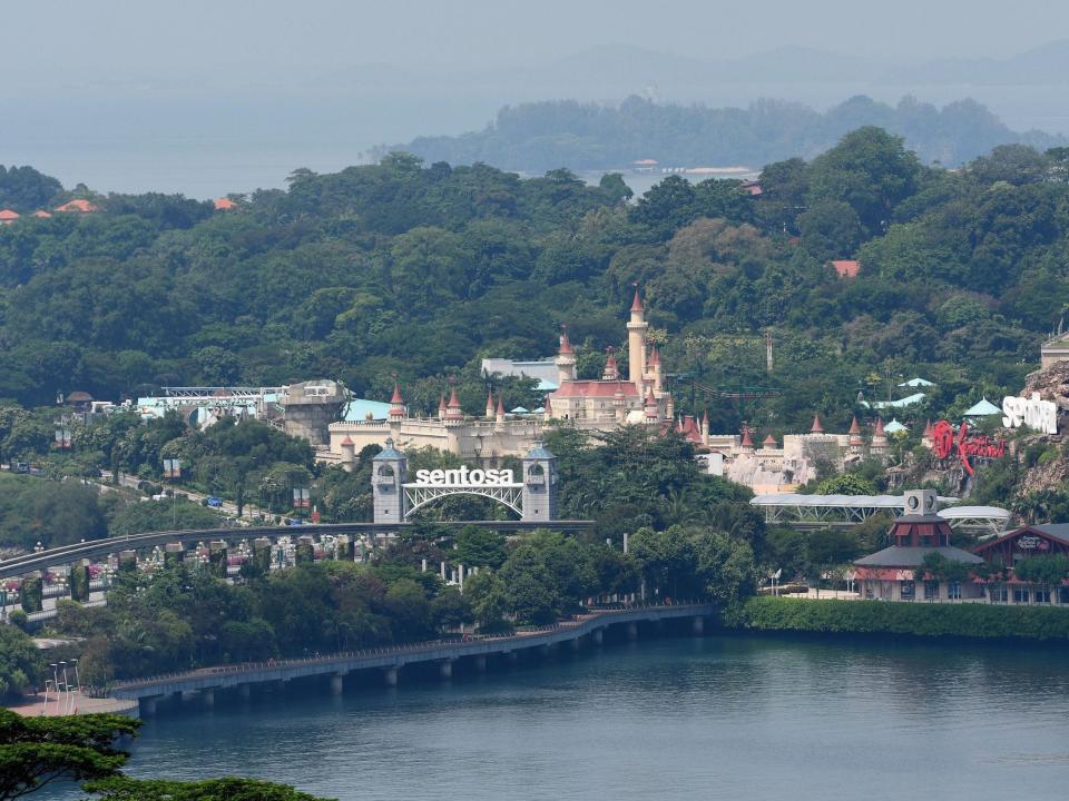 Sentosa Island shown in 2018.