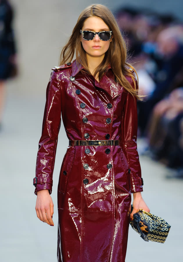 <b>Burberry Prorsum runway show : the runway</b><br><br>One of the truly top shows of the whole week and perhaps the entire season. We saw a modern twist on the classic, timeless pieces we expect from Burberry.<br><br>©Getty