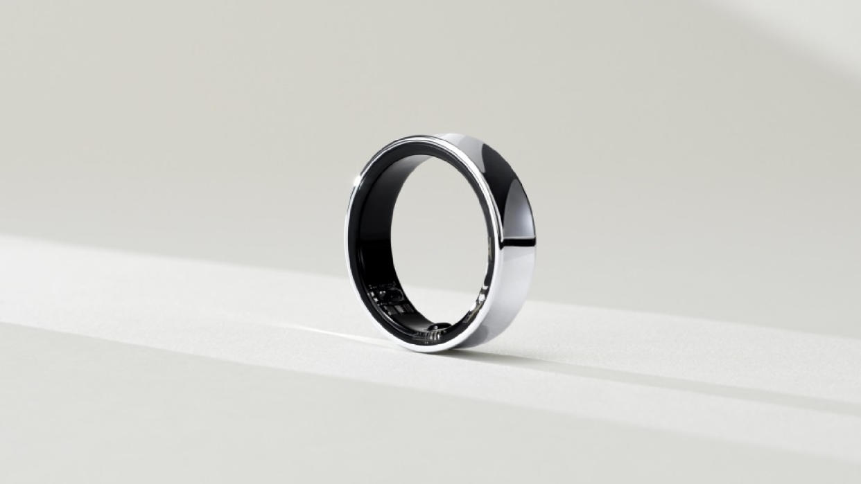  Close up of the Samsung Galaxy Ring. 