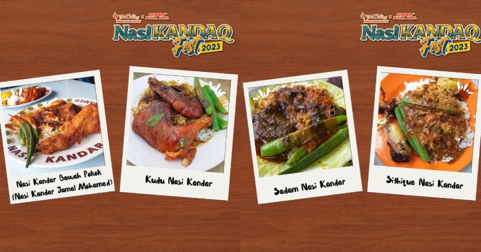 Nasi Kandaq Fest - Poster of vendors