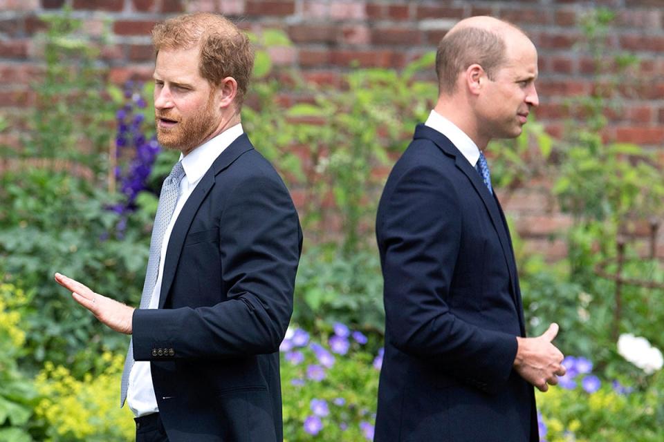 Prince Harry’s latest claims are likely to deepen the rift with his ‘arch nemesis’ brother William (AP)