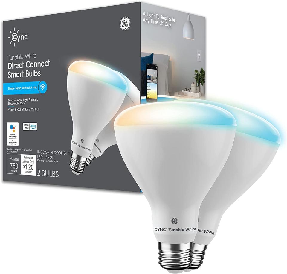 GE CYNC Indoor Floodlight Bulbs (2-pack)