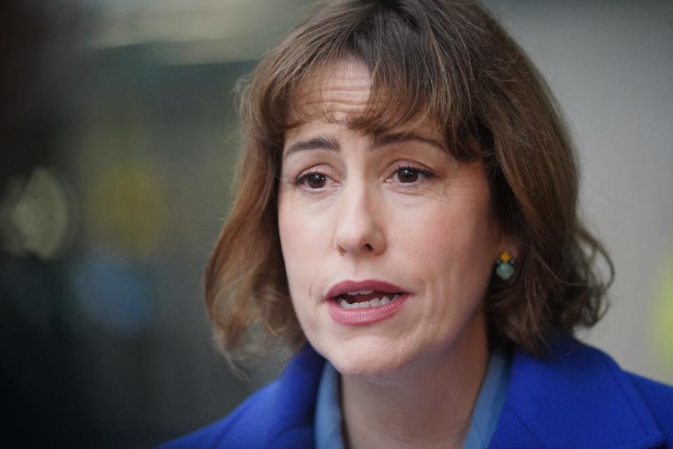 Health secretary Victoria Atkins hinted an improved offer on pay and conditions could be on the table (PA Wire)