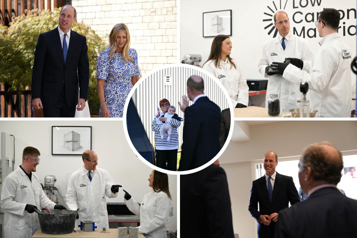 The Prince of Wales travelled to a County Durham company and a North East charity during a royal visit to the region on Tuesday (April 30) <i>(Image: PA MEDIA)</i>