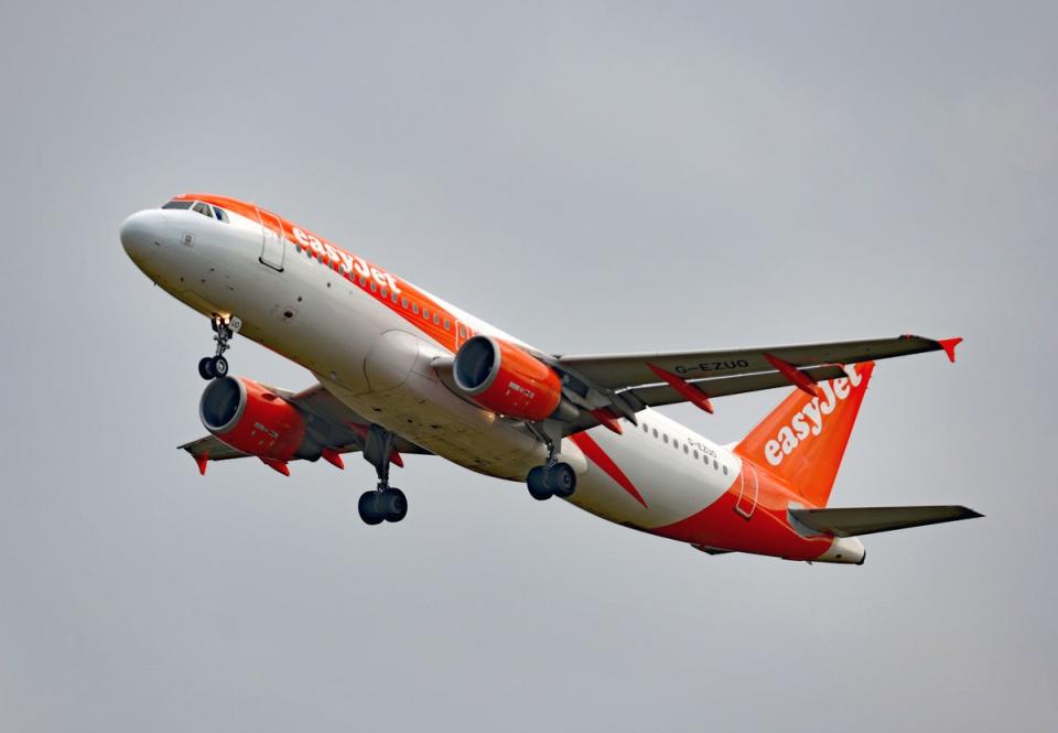 EasyJet has unveiled a plan to reach net zero carbon emissions by 2050 (Nicholas Ansell/PA) (PA Wire)