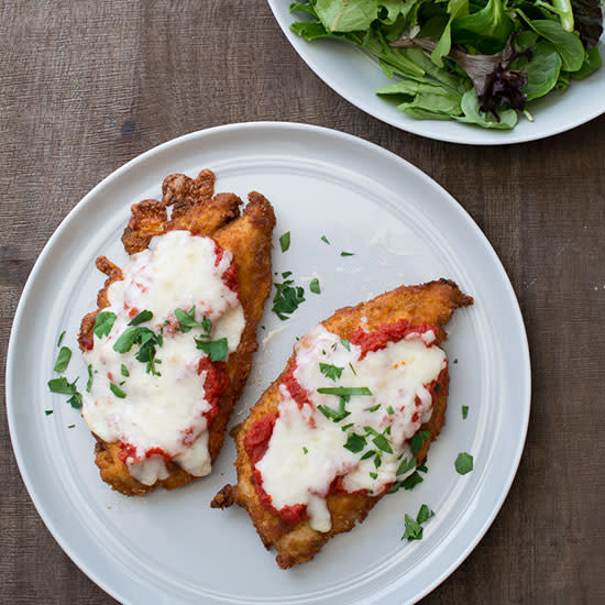 Graham Cracker Chicken Parmesan