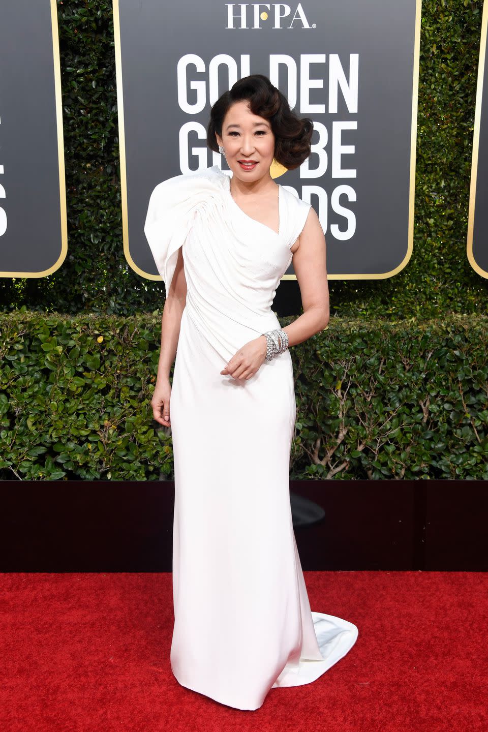 <p>Sandra Oh</p>