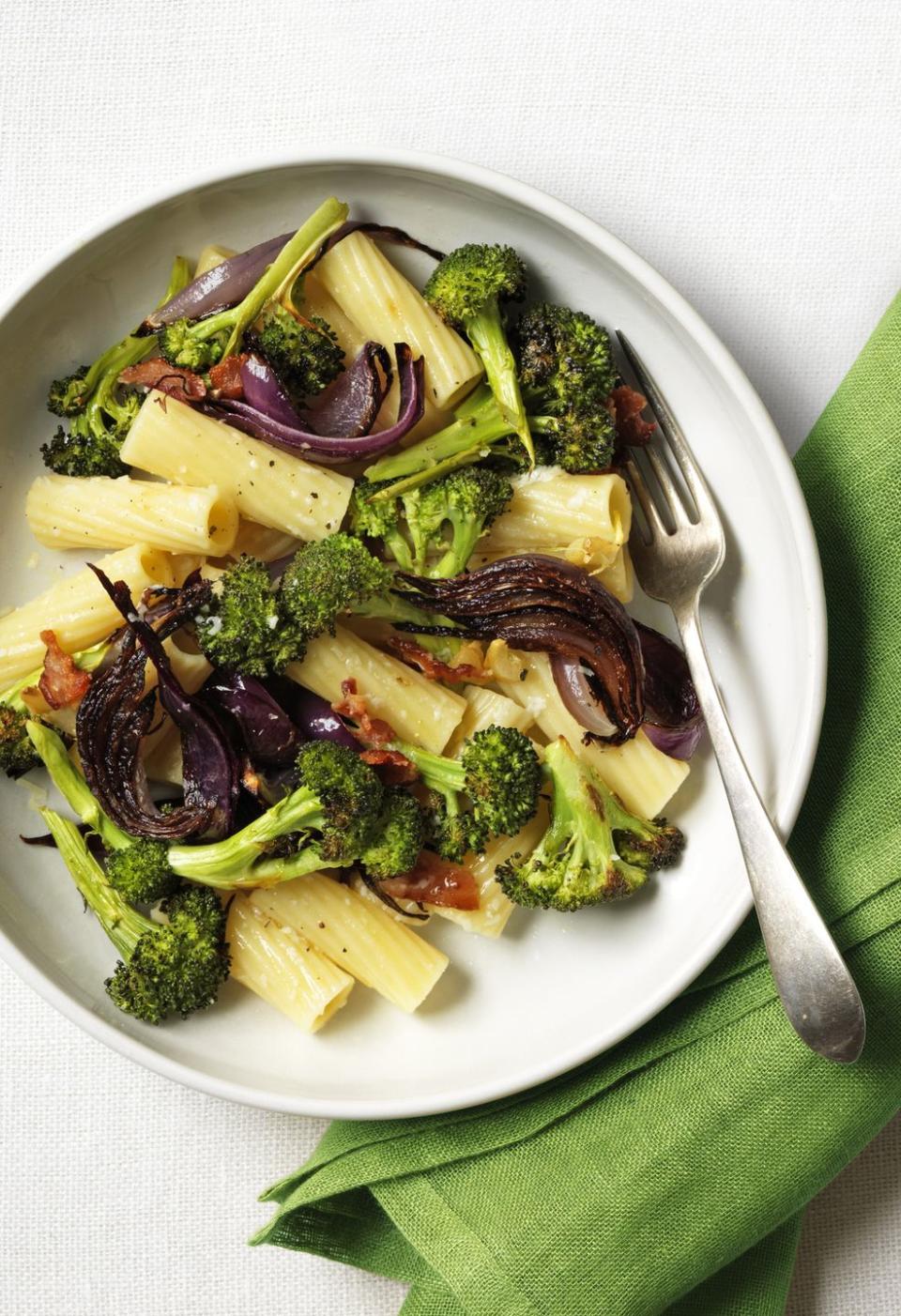 Rigatoni with Roasted Broccoli