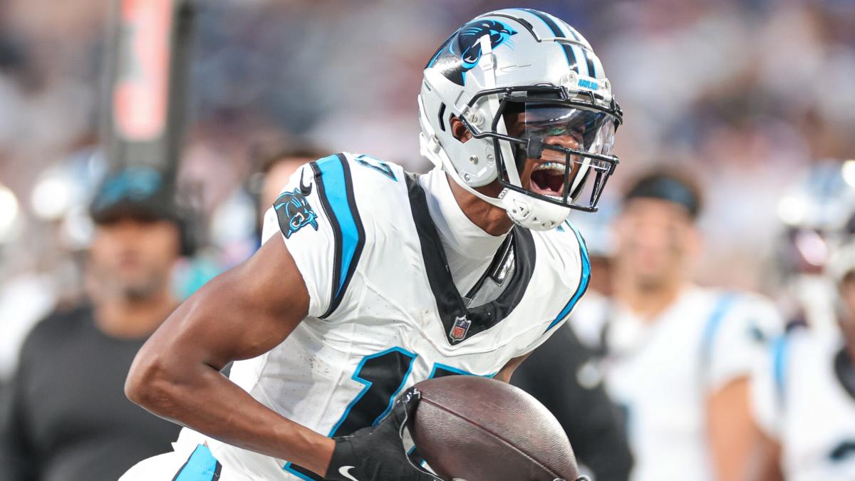 Jacksonville Jaguars wide receiver D.J. Chark (17) autographs his jersey on  the field after an NFL football game against the Tennessee Titans Sunday,  Sept. 23, 2018, in Jacksonville, Fla. The Titans won