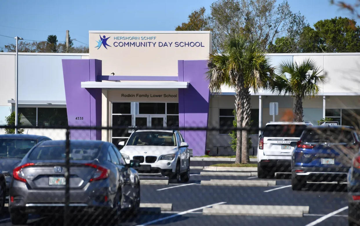 Hershorin Schiff Community Day School, in Sarasota, where the annual tuition is up to $16,000, according to the school website.