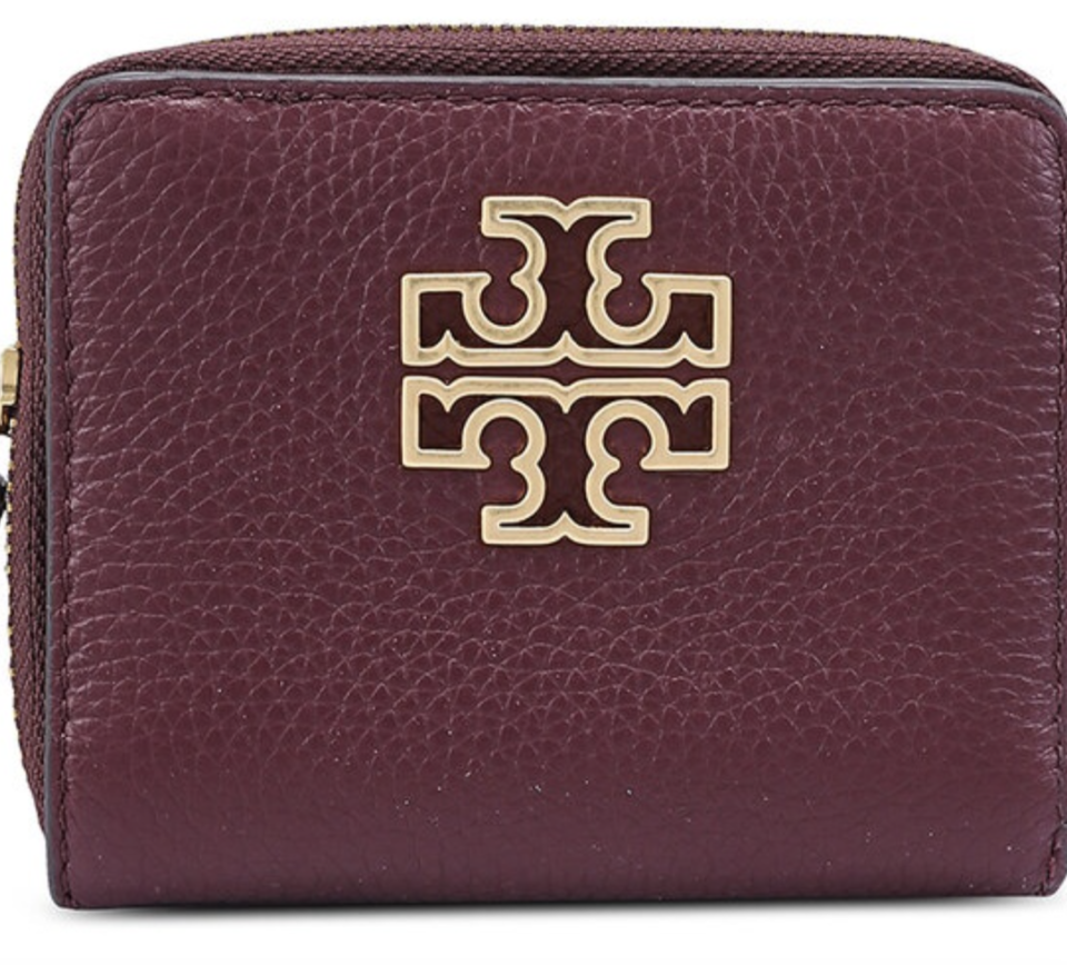 Tory Burch Britten Mini Wallet. (PHOTO: Zalora)