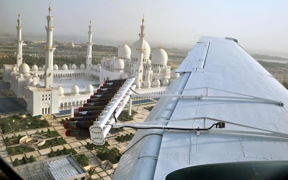 UAE officials confirmed that a cloud-seeding operation was performed before the extreme floods