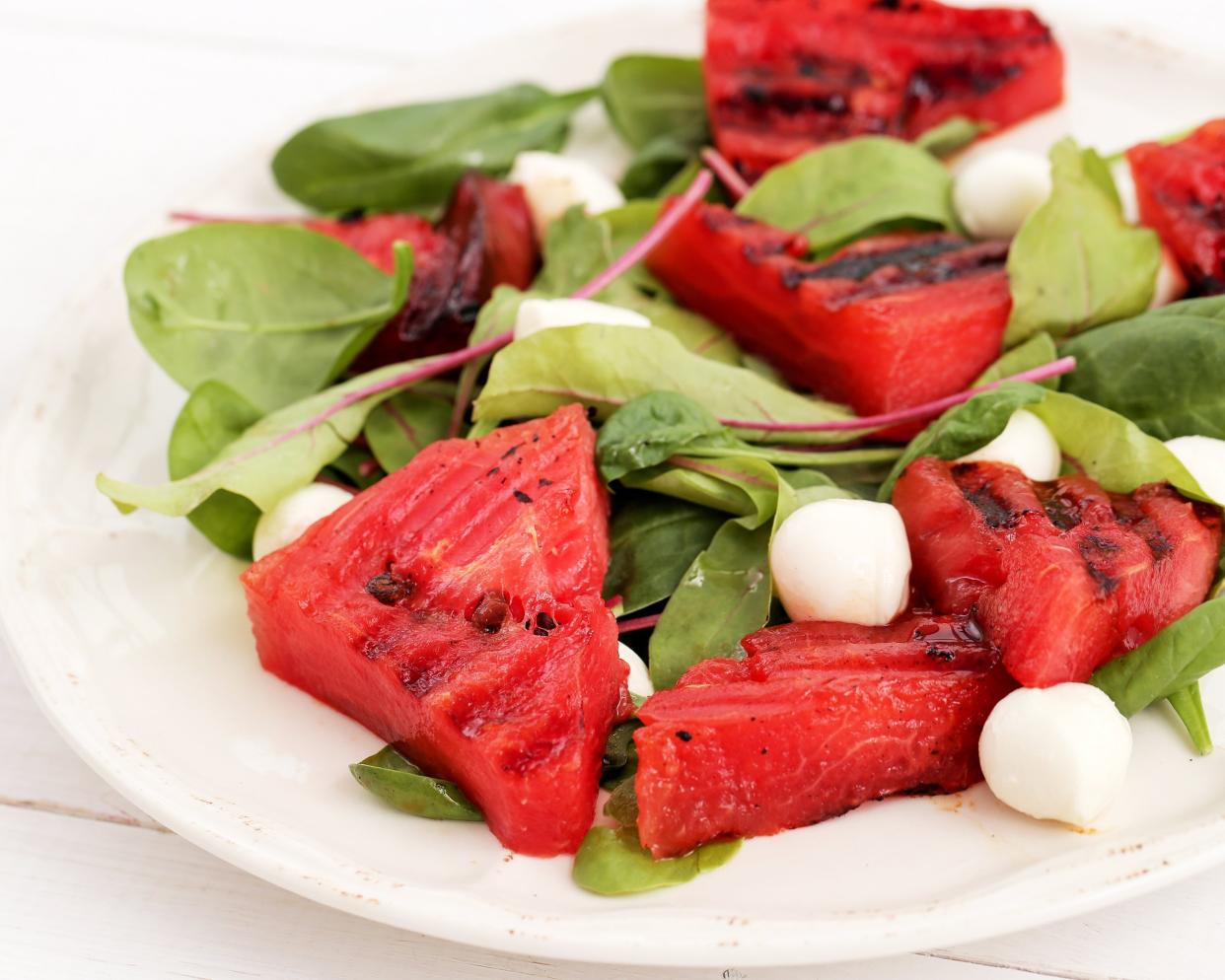 Grilled Watermelon Salad