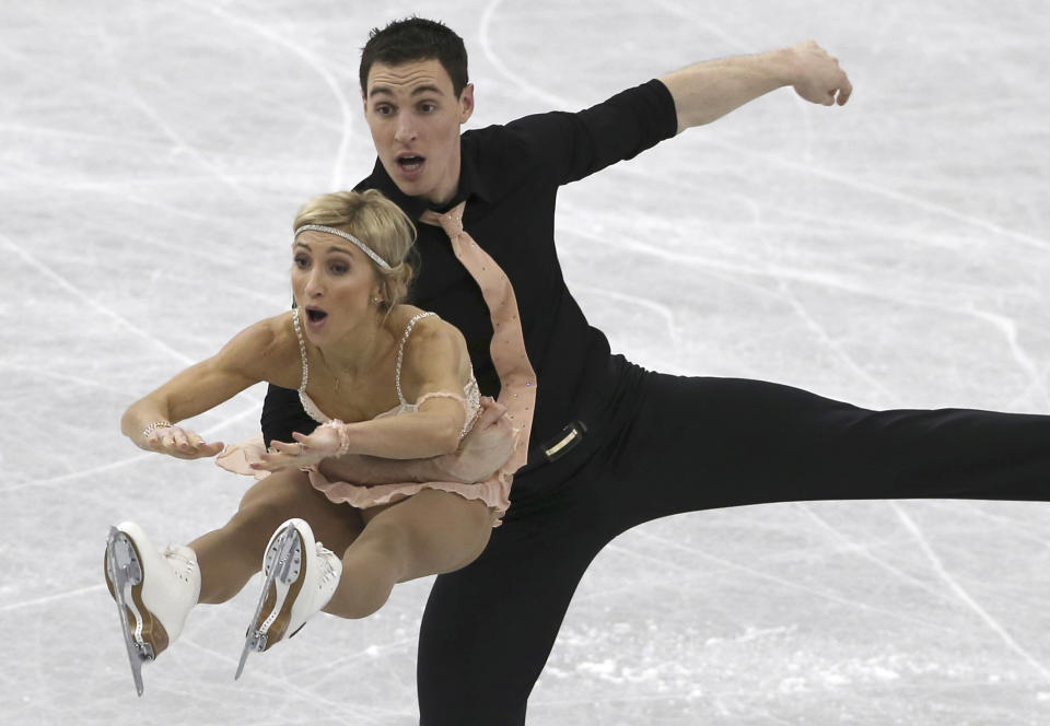 <p>Die deutschen Eiskunstläufer Aljona Savchenko und Bruno Massot treten im Kurzprogramm des Grand Prix im japanischen Nagoya an. (Bild: dp </p>