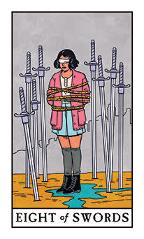 8 of Swords Tarot