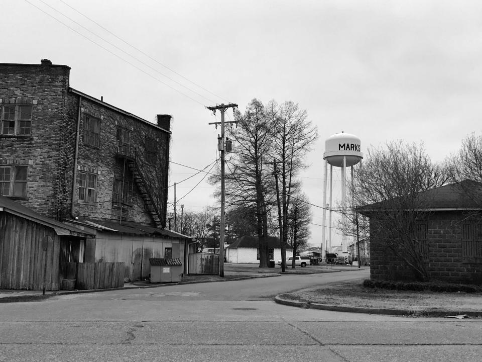 A view of Marks, Miss.