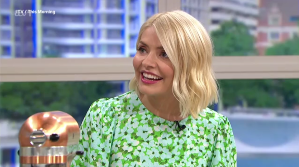 Holly Willoughby was clearly stunned by James Martin’s admission (ITV)