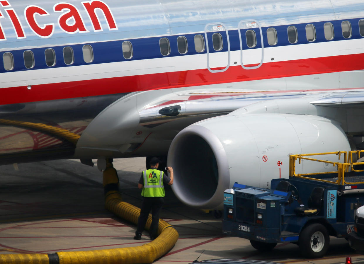 American Airlines is in dire need of pilots in late December after a big scheduling error. (Photo by Joe Raedle/Getty Images)