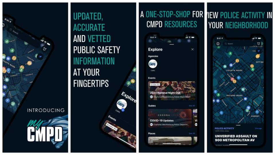A new app lets users see where crime is happening in their neighborhoods and across the county. CMPD