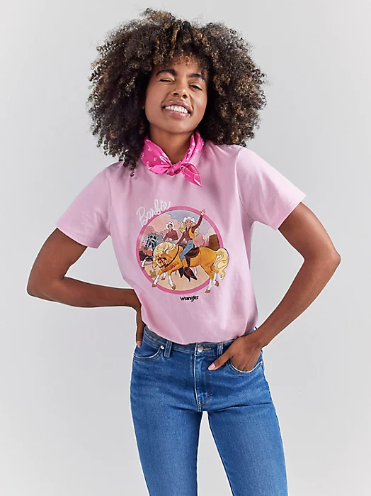 Wrangler x Barbie Cowgirl Graphic Tee