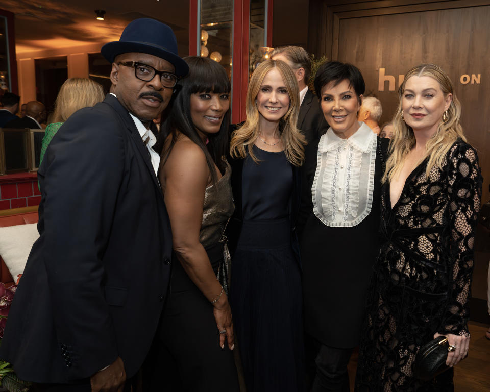 Courtney B. Vance, Angela Bassett, Dana Walden, Kris Jenner and Ellen Pompeo