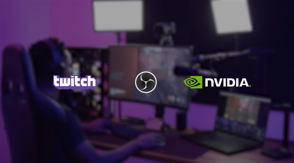 Twitch宣布與Nvidia、OBS合作推出強化實況Beta測試，增加實況畫質並降低延遲（圖源：官方影片）