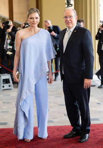 Samir Hussein/WireImage Princess Charlene and Prince Albert of Monaco