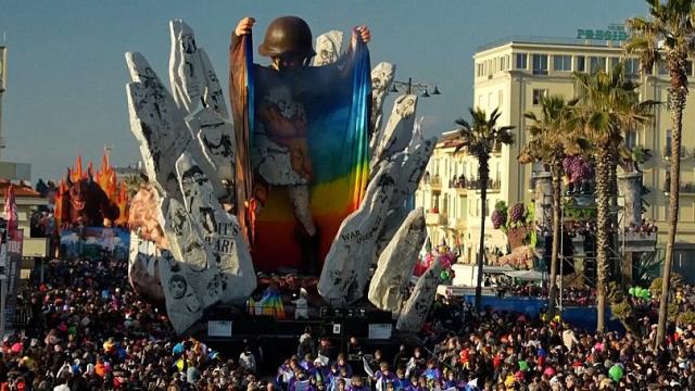 Watch this: Italy's Viareggio Carnival marks its 150th anniversary