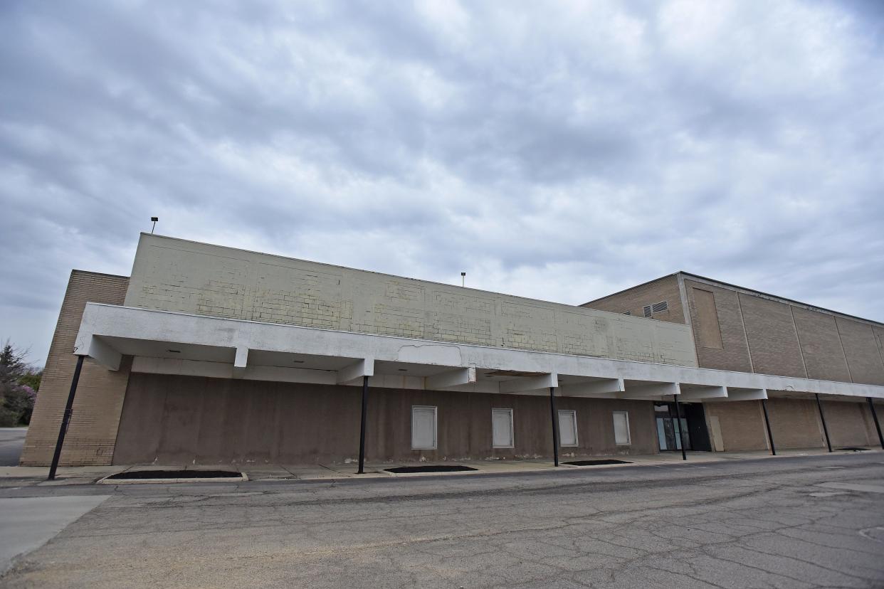 The former Kingsgate Cinema building on Park Avenue West has been condemned by  the City of Mansfield Building and Codes Office.