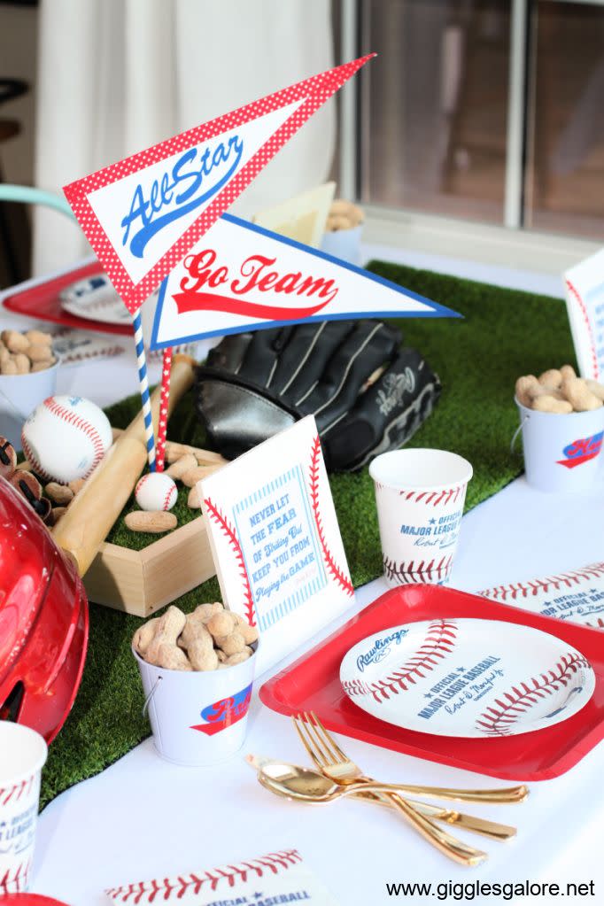 fathers day decorations baseball theme party