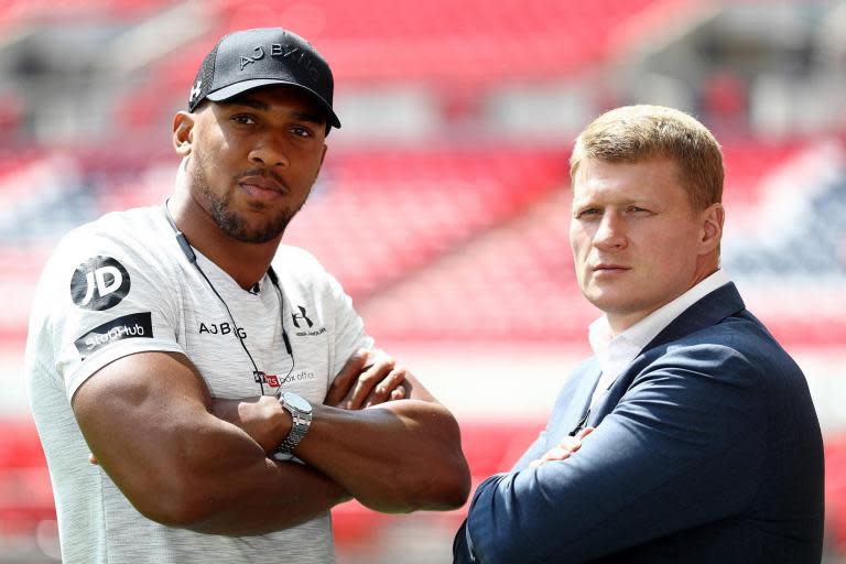 Anthony Joshua focused on cementing his legacy as he prepares for Alexander Povetkin showdown