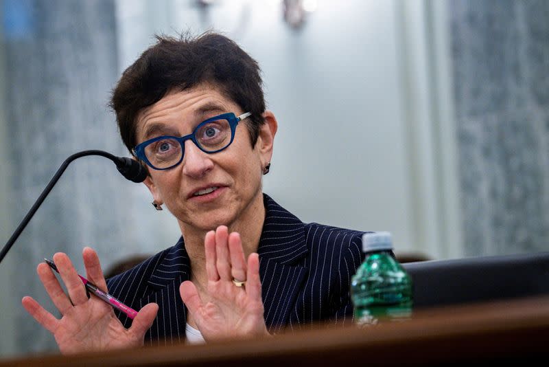 FILE PHOTO: Gigi Sohn FCC nomination hearing, in Washington