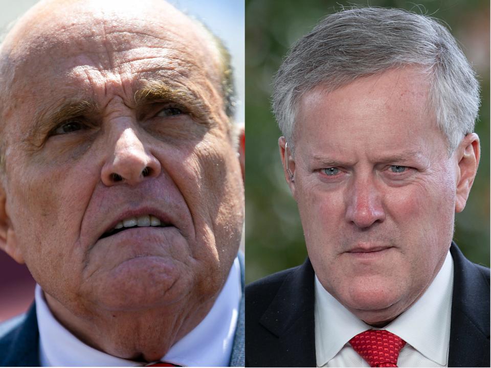 Rudy Guiliani / Mark Meadows