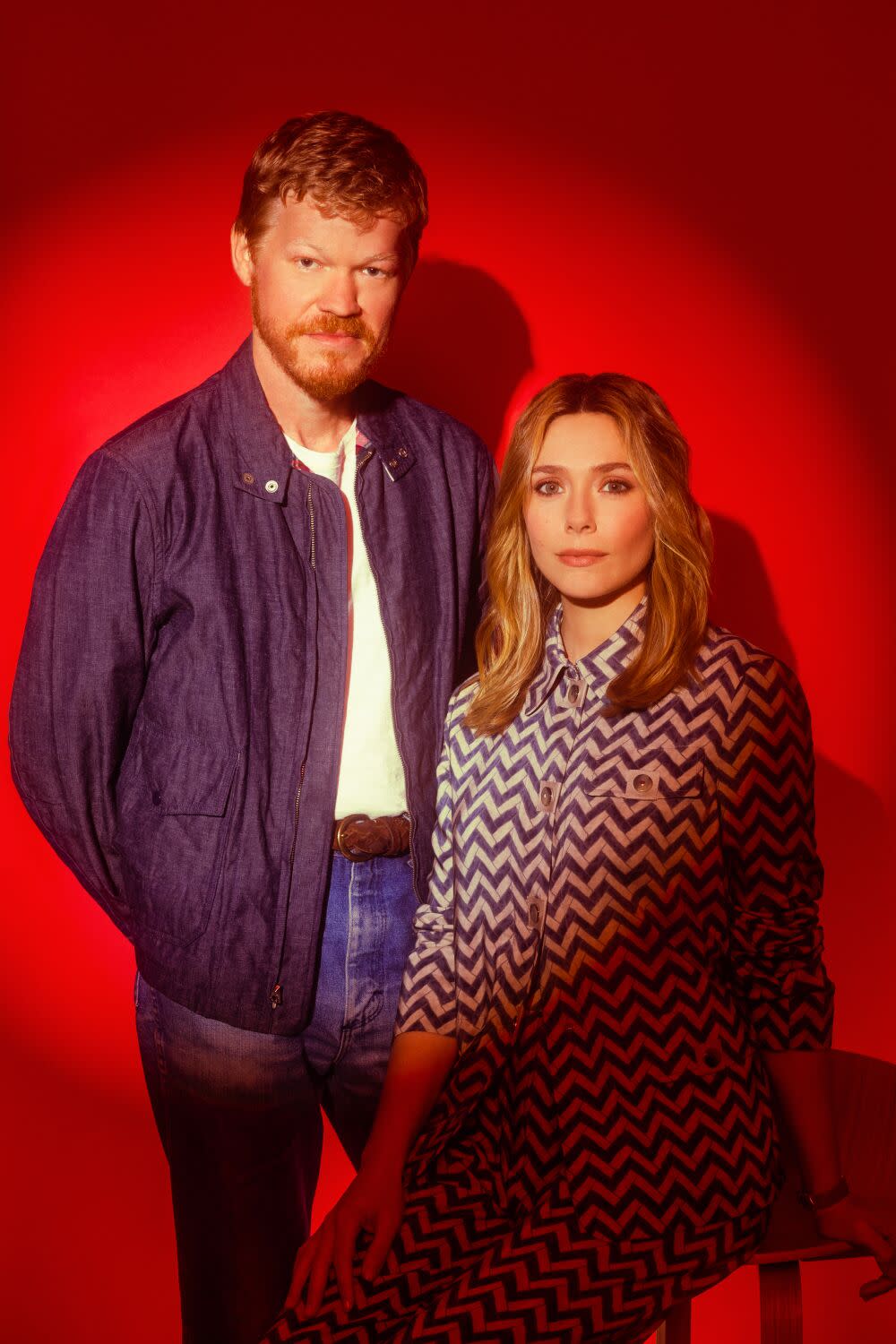 Elizabeth Olsen and Jesse Plemons