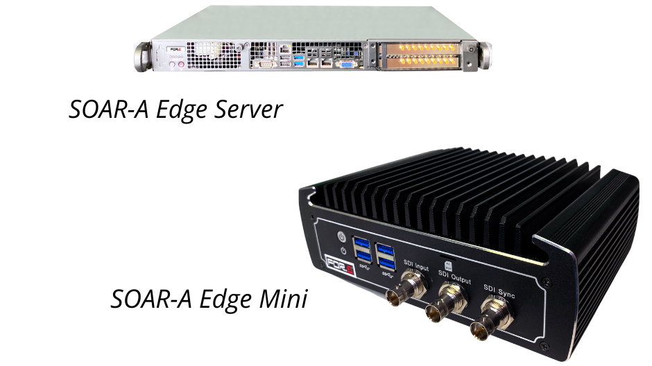  SOAR-A Family of Products Feature Ultra Low Latency, Expandability and Synchronized A/V and Data in a  Secure Environment. 