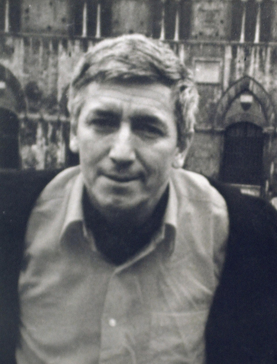 FILE - This undated file photo shows Bulgarian journalist Georgi Markov, who defected to the West in 1969. Markov, a harsh critic of his country's pro-Moscow regime, died in 1978, four days after being jabbed in the thigh with a poison-tipped umbrella while waiting for a bus in London. (AP Photo/Dimitar Deinov, File)