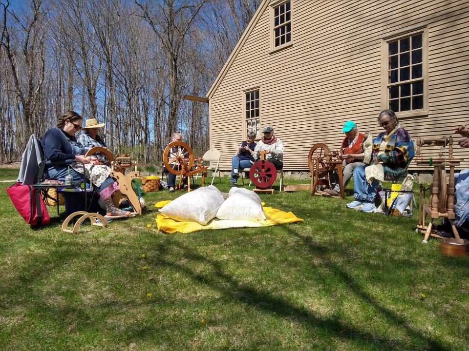 The events at the Paul Wentworth House in Rollinsford on Saturday, June 11 will include a tour of “Wheels of Industry: New England Spinning Wheels,” a new exhibit of early spinning wheels, along with an additional display of historic sewing tools and accessories.