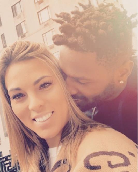 Chelsie Kyriss Snapchat story photos with Antonio Brown on Twitter