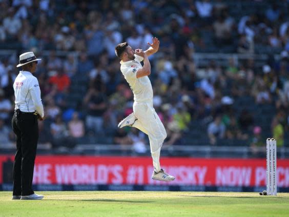 Mark Wood claimed three wickets on an impressive day (Getty)