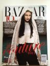 <p>Harper’s Bazaar’s couture issue had Sonakshi grace the cover and the actress stunned in a shimmery white crop top, which she teamed with black pants. </p>