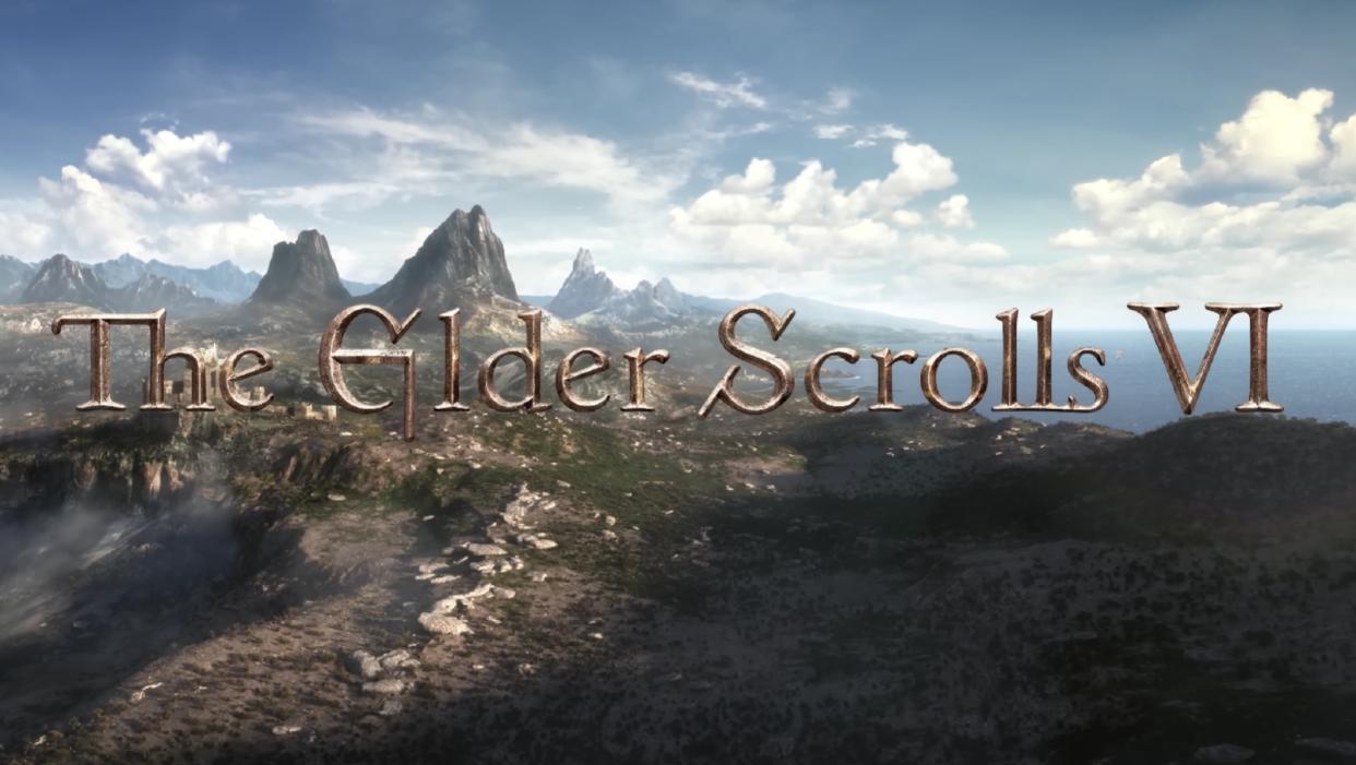  The Elder Scrolls 6 announcement image. 