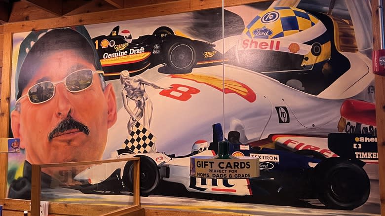 mural at Texas Roadhouse location