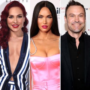 Sharna Burgess Sends Love Megan Fox After Brian Austin Green Comment